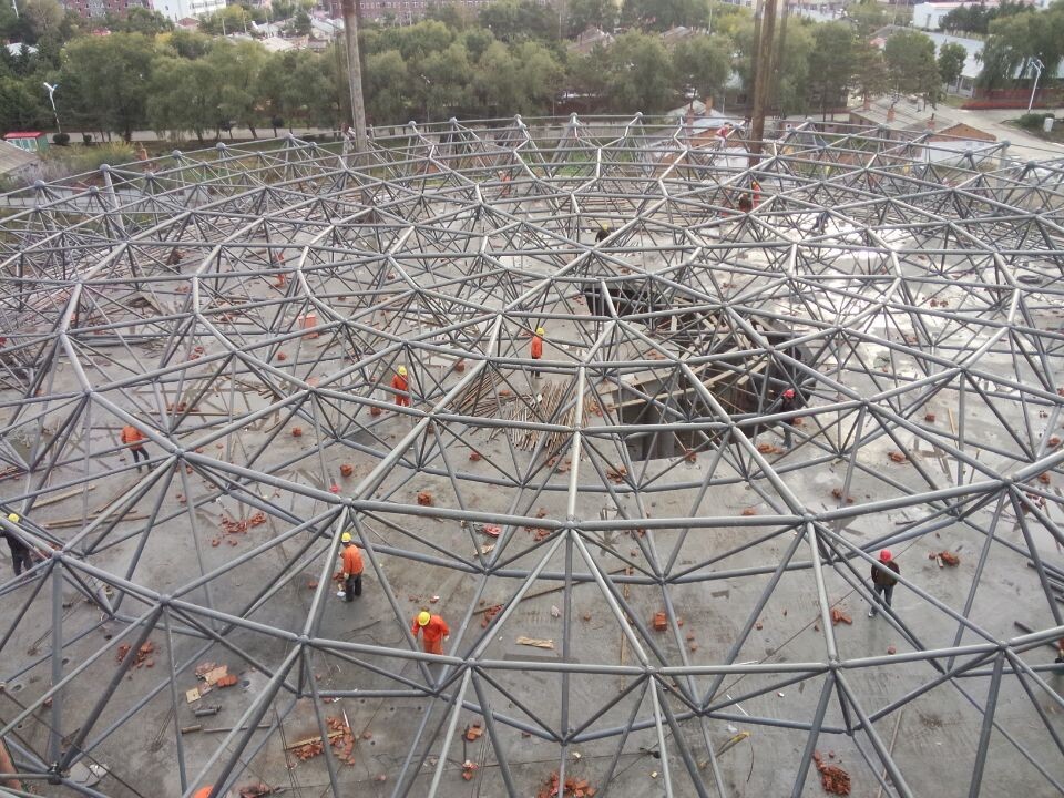 济宁全民健身中心网架